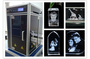 China Diode Pumped 3D Laser Glass Engraving Machine , Computerized 3D Laser Carving Machine supplier