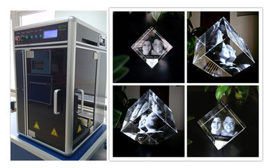 China Glass Crystal 3D Laser Engraving Machine , Cost - Effective 3D Laser Engraving System supplier