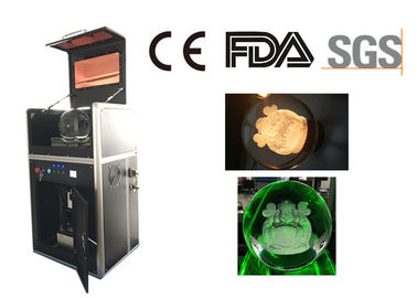 China High - Peak Power 3D Glass Engraving Machine , Portable 2D 3D Laser Engraving Unit supplier
