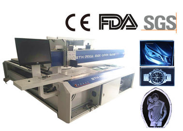 China Big Scale 3D Crystal Laser Engraving Machine , Rapid Scanner Subsurface Engraving Machine supplier