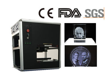 China Rapid Scanner 3D Glass Crystal Laser Engraving Machine 300x200x100mm Size supplier