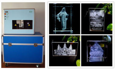 China 3W Diode Pumped 3D Glass Laser Engraving Machine with 2 Years Warranty supplier