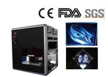 China Integrated Power 3D Glass Cube Laser Engraver for Crystal Award Trophy supplier