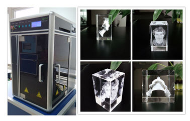 China 800W 3D Glass Crystal Laser Engraving Machine , Sub Surface Engraving Equipment supplier