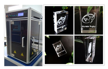China 532nm Green Laser 3D Glass Crystal Laser Engraving Machine for Crystal Gifts supplier