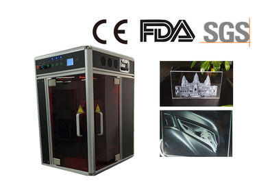 China Servo Motor Acrylic Laser Engraving Machine , 532nm Photo Crystal Laser Machine 3D supplier