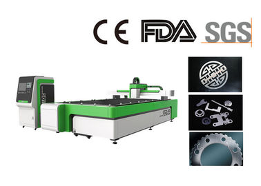 China Industrial Fiber Laser Cutting Machine , CNC Fiber Metal Laser Cutter For Carbon Steel supplier