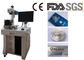 Air Cooling 30W Fiber Laser Marking Machine For Phone Keys Factory supplier